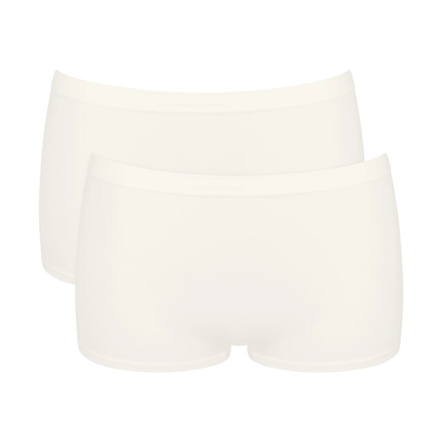 Sloggi Go sense short 2-pack 00gz silk Sloggi GoSenseShort2 pack 10224853 00GZSilkWhite large