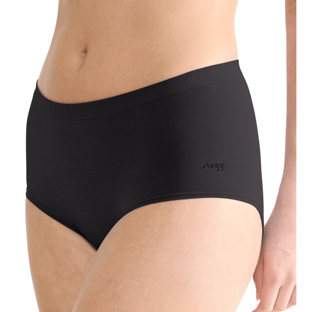 Sloggi Go sense highwaist 2-pack 0004 zwart Sloggi GoSenseHighwaist2 pack 10224852 0004Black large