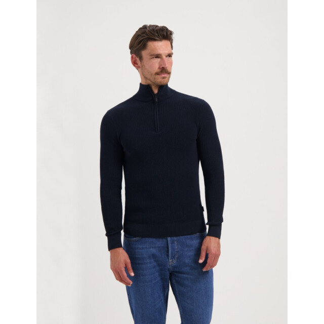 Saint Steve Dominic 240906 80003 dark navy  heren trui - 80003 Dark Navy/DOMINIC 240906 large