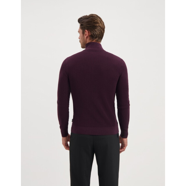 Saint Steve Dominic 240906 80012 plum melange heren trui 80012 Plum Melange/DOMINIC 240906 large