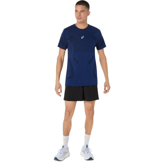 Asics road seamless ss top hardloop t-shirt korte mouw zomer heren - 071884_200-L large