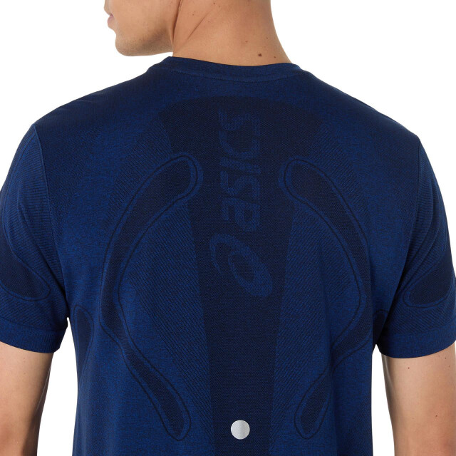 Asics road seamless ss top hardloop t-shirt korte mouw zomer heren - 071884_200-L large