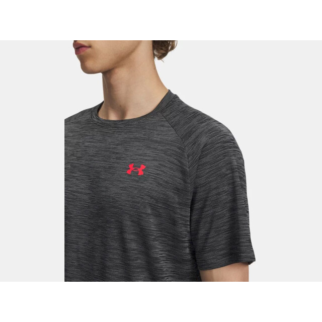 Under Armour ua tech textured ss-blk sport t-shirt korte mouw heren - 072379_990-XL large