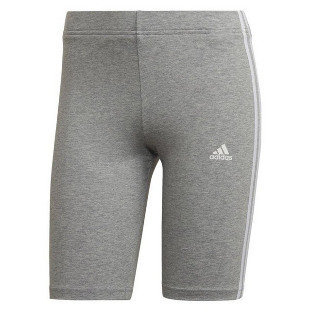 Adidas Dames essentials 3 strepen fietsshort UTPP4672_greysilver large