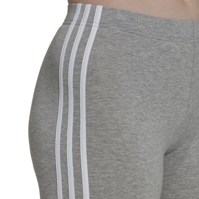 Adidas Dames essentials 3 strepen fietsshort UTPP4672_greysilver large