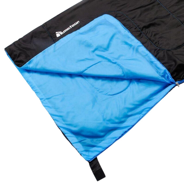Meteor Logo rechter ritsslaapzak UTPP4591_blackblue large