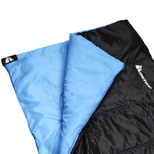 Meteor Logo rechter ritsslaapzak UTPP4591_blackblue large