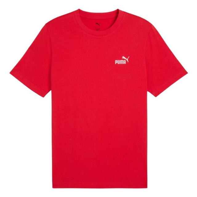 Puma Heren essentials no 1 klein logo t-shirt UTPP4904_red large
