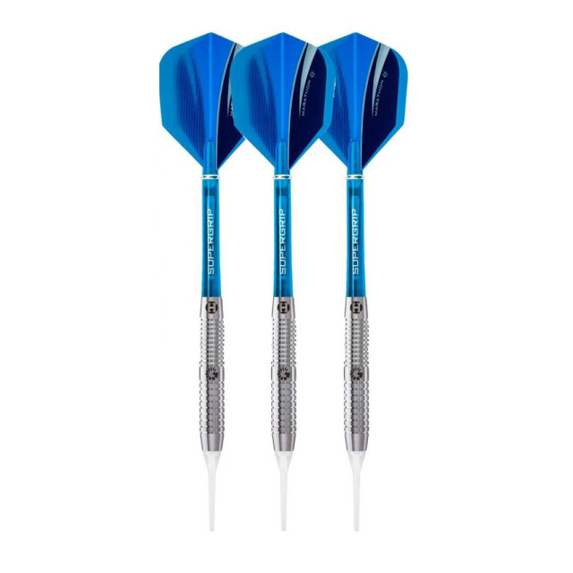 Harrows Genesis tungsten soft tip dartvluchten UTPP4752_bluegreysilver large