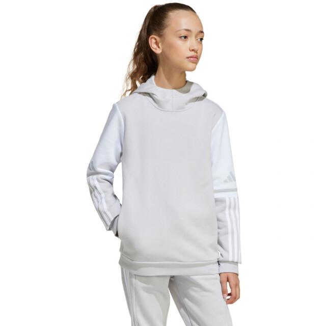 Adidas Kinderen/kinderen squadra 25 hoodie UTPP4116_greysilver large