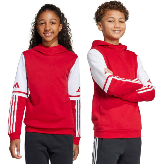 Adidas Kinderen/kinderen squadra 25 hoodie UTPP4116_red large