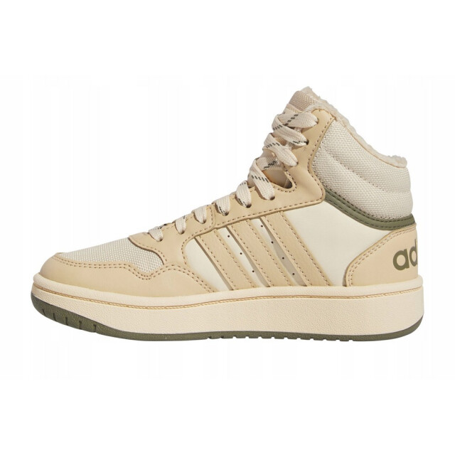 Adidas Kinder/kids hoops 3.0 mid cut trainers UTPP3870_beige large