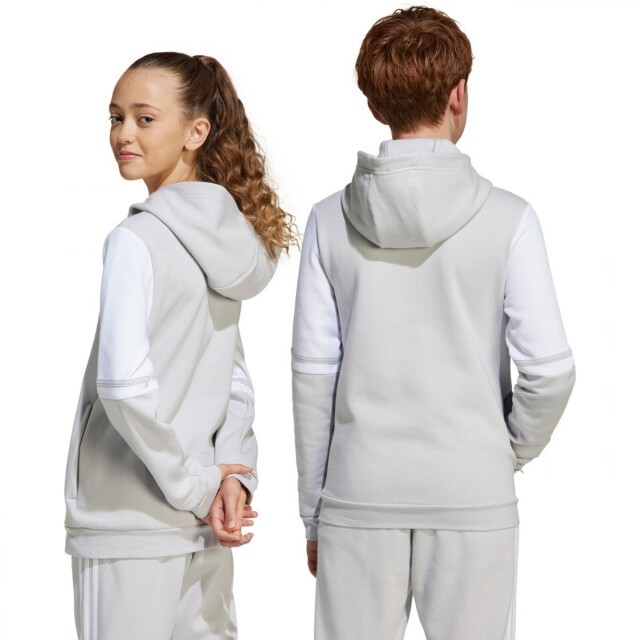 Adidas Kinderen/kinderen squadra 25 hoodie UTPP4116_greysilver large