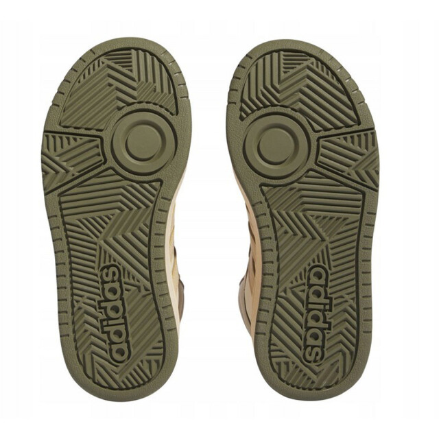 Adidas Kinder/kids hoops 3.0 mid cut trainers UTPP3870_beige large