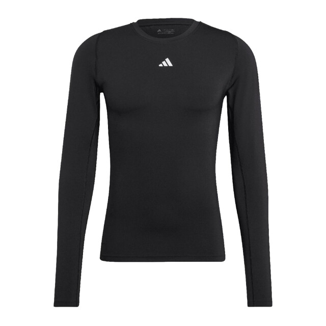 Adidas Heren aeroready techfit t-shirt met lange mouwen UTPP3805_black large