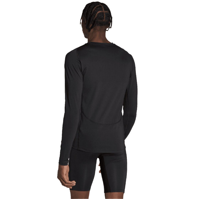 Adidas Heren aeroready techfit t-shirt met lange mouwen UTPP3805_black large