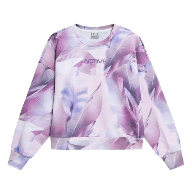 4F Dames sweatshirt met all-over print UTPP1718_multicoloured large