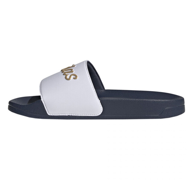 Adidas Dames adilette douche sliders UTPP2927_whitenavyblue large