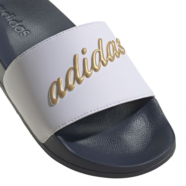 Adidas Dames adilette douche sliders UTPP2927_whitenavyblue large