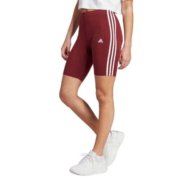 Adidas Dames essentials 3 strepen fietsshort UTPP3722_red large