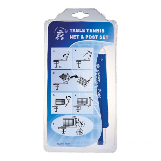 SMJ Sport Reuze draak tafeltennisnet UTPP1194_blue large