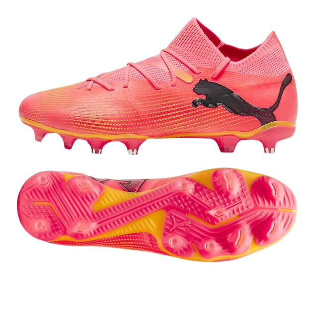 Puma Heren future 7 wedstrijd voetbalschoenen UTPP6914_pink large