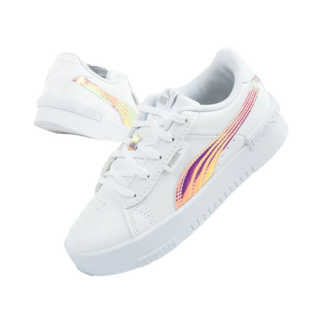 Puma Kinderen/kinderen jada leren sportschoenen UTPP6494_white large