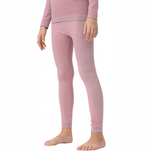 4F Kinderen/kids jaw23useaf109 thermoactieve naadloze onderlagen set UTPP5705_pink large