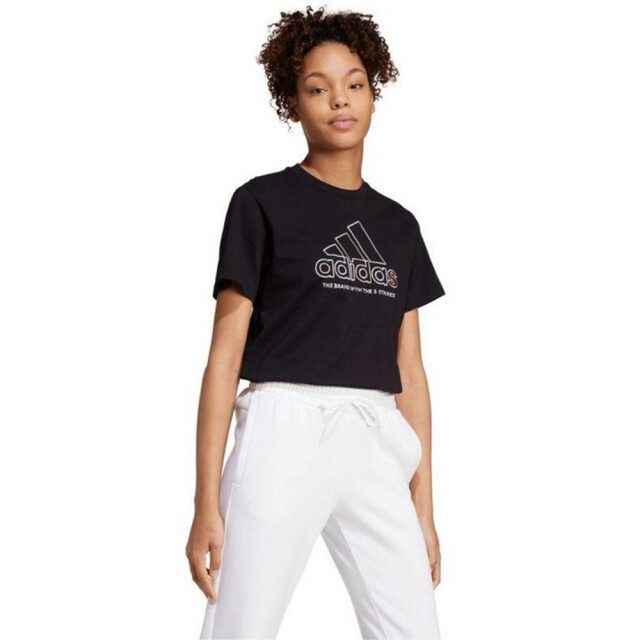 Adidas Dames xpress logo t-shirt UTPP5492_black large