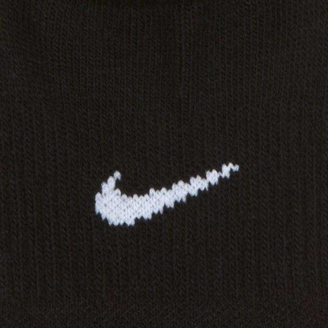 Nike Uniseks adult plus cush footie dri-fit everyday no-show sokken (pak van 3) UTPP6550_black large
