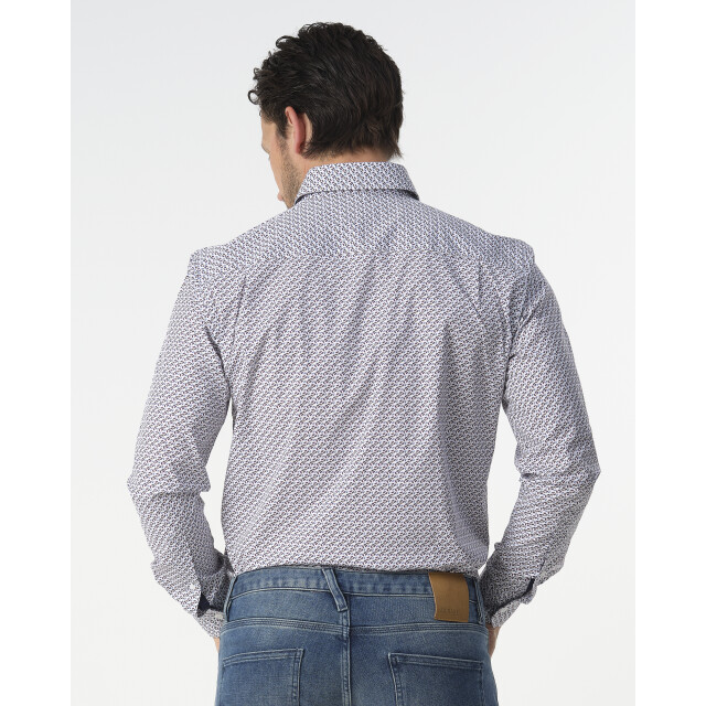 Campbell casual overhemd met lange mouwen 099199-001-XXL large