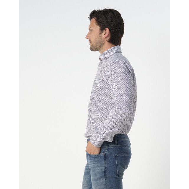 Campbell casual overhemd met lange mouwen 099199-001-XXL large