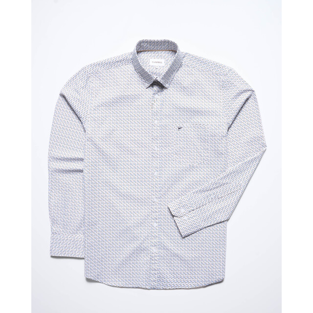 Campbell casual overhemd met lange mouwen 099199-002-XXL large