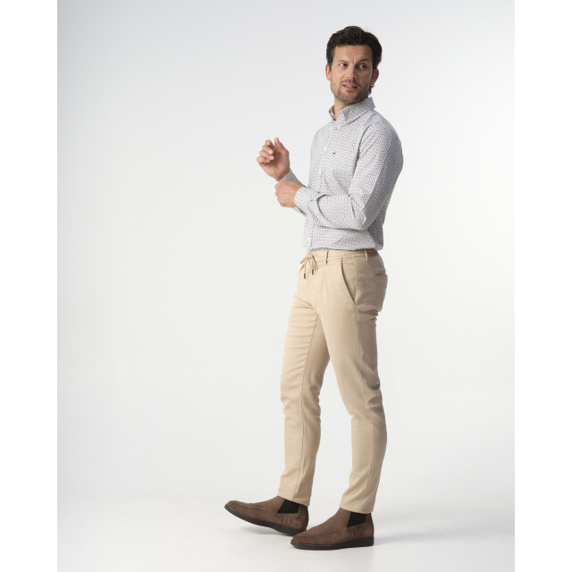 Campbell casual overhemd met lange mouwen 099199-002-XXL large