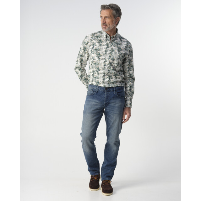 Campbell casual overhemd met lange mouwen 099200-002-XXXL large