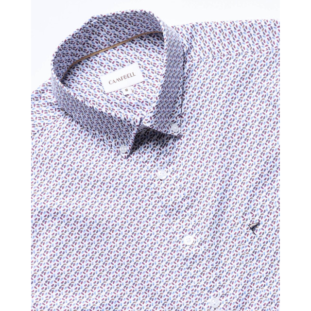 Campbell casual overhemd met lange mouwen 099199-001-XXL large