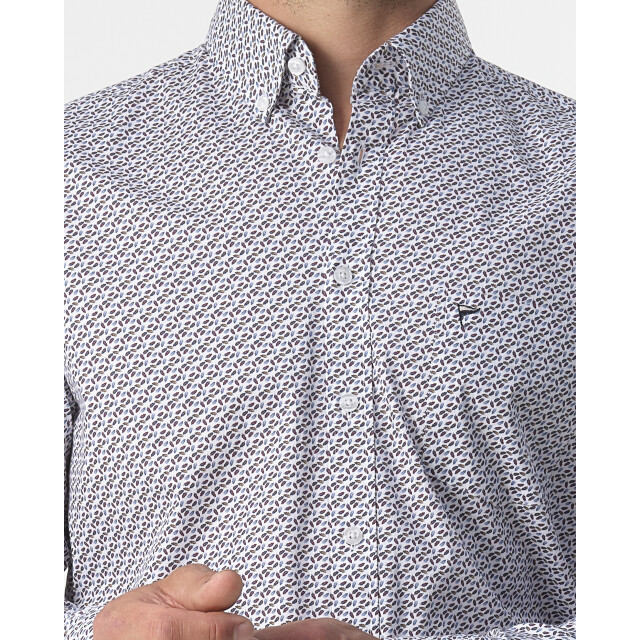 Campbell casual overhemd met lange mouwen 099199-001-XXL large