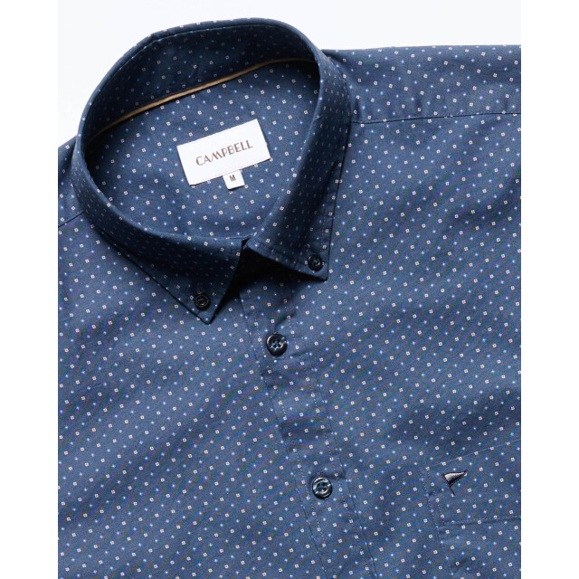 Campbell casual overhemd met lange mouwen 099197-001-XXL large