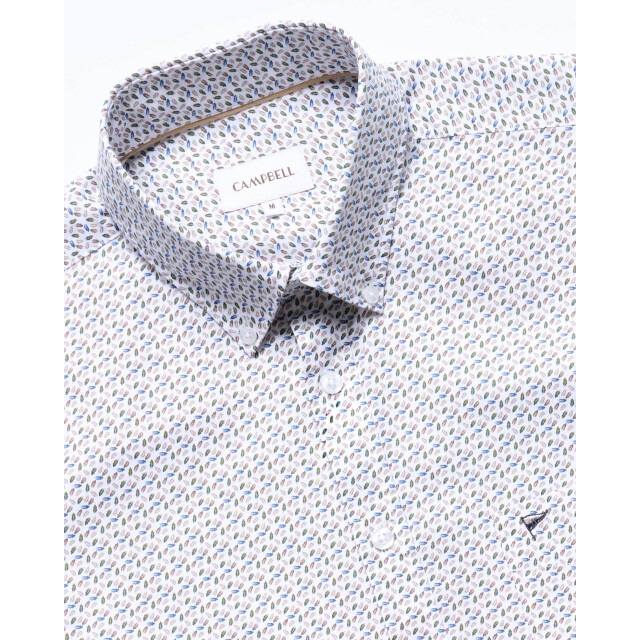 Campbell casual overhemd met lange mouwen 099199-002-XXL large
