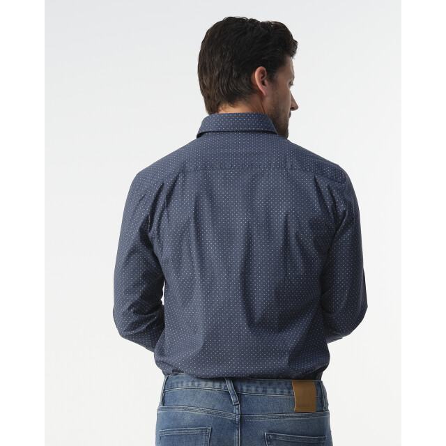 Campbell casual overhemd met lange mouwen 099197-001-XXL large