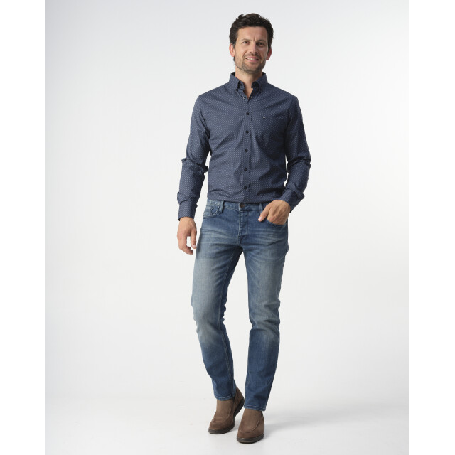 Campbell casual overhemd met lange mouwen 099197-001-XXL large