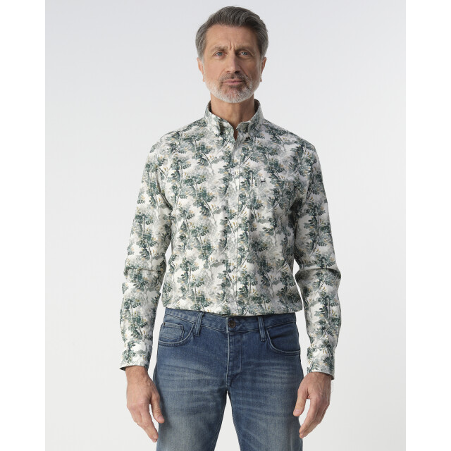 Campbell casual overhemd met lange mouwen 099200-002-XXXL large