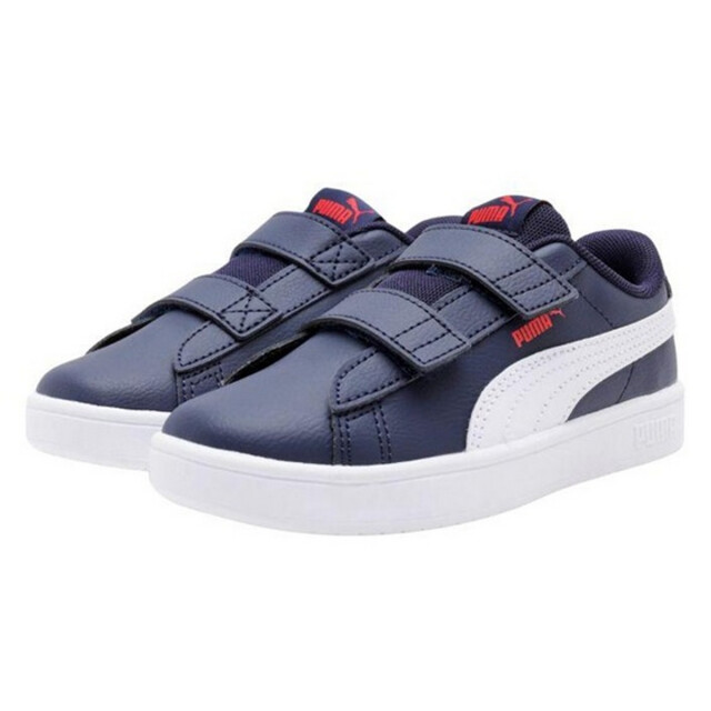 Puma Kinderen/kinderen rickie classic v ps ecologisch leren trainers UTPP6244_navyblue large