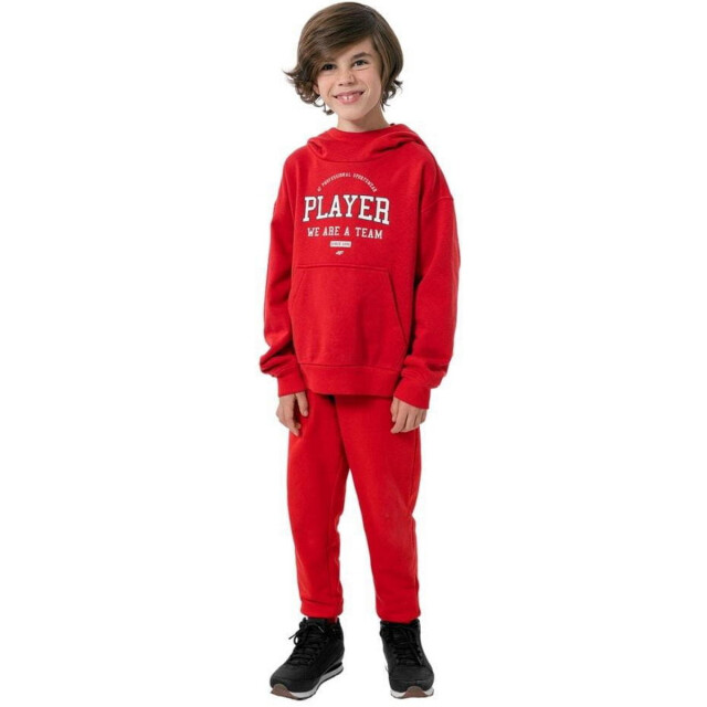 4F Kinder/kinder hjz22 pull over hoodie UTPP5764_red large
