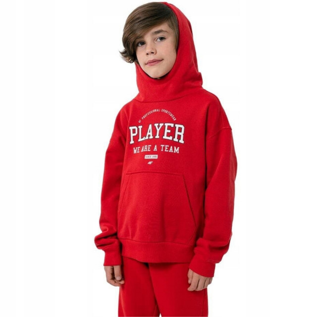 4F Kinder/kinder hjz22 pull over hoodie UTPP5764_red large