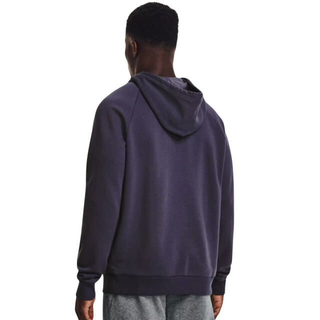Under Armour Heren rival groot logo fleece training hoodie UTPP5542_violet large