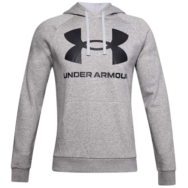 Under Armour Heren rival groot logo fleece training hoodie UTPP5542_grey large