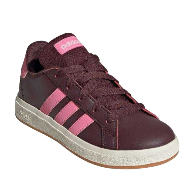 Adidas Kinderen/kinderen grand court lifestyle 2.0 veterschoenen tennis casual schoenen UTPP4125_red large