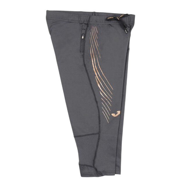 Joma Heren 3/4 lange hardloopshort met logo UTPP2564_greysilver large