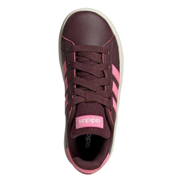 Adidas Kinderen/kinderen grand court lifestyle 2.0 veterschoenen tennis casual schoenen UTPP4125_red large